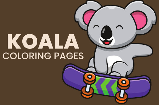 Image Koala Coloring Pages